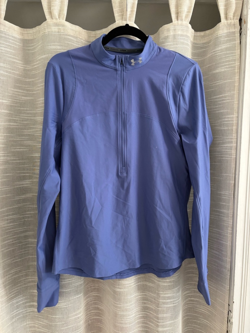 Under Armour Purple-Lavender Quarter Zip Running Jacket